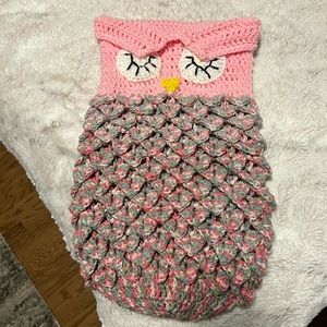Handmade Owl Swaddle
